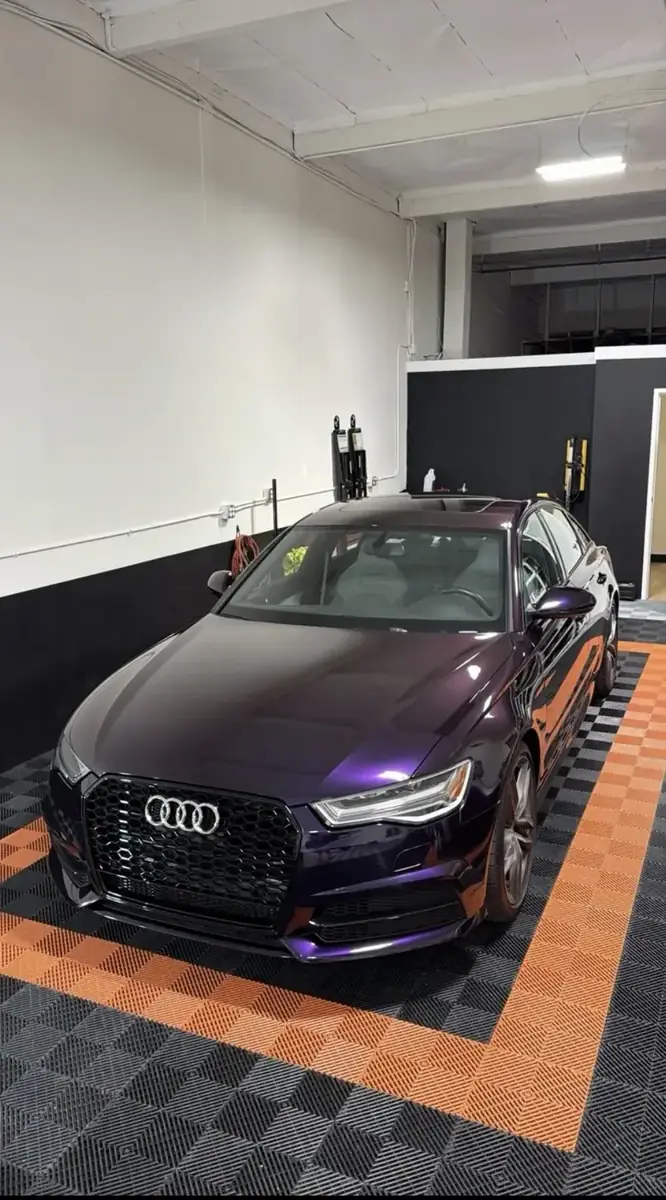Hypnotic Black Violet — Audi S6